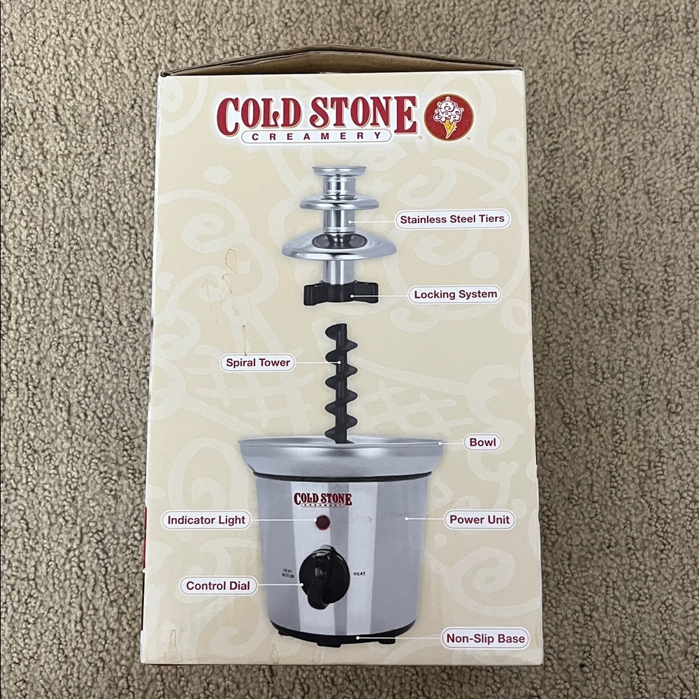 Coldstone Stainless Steel Fondue Fountain - Picture 2 of 3